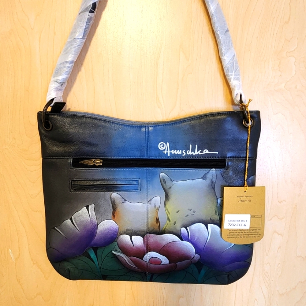 Anuschka leather hand bag